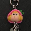 Jane doll face bag charm